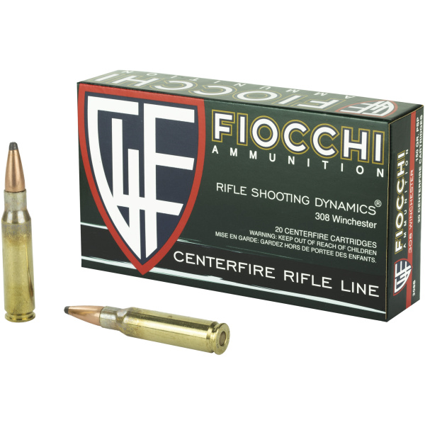 Fiocchi 308 Winchester 150 Grain Field Dynamics - 20/Box