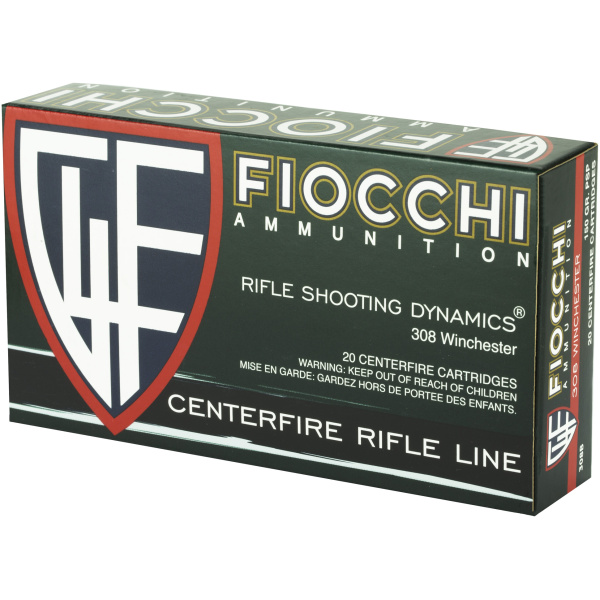 Fiocchi 308 Winchester 150 Grain Field Dynamics - 20/Box - Image 3