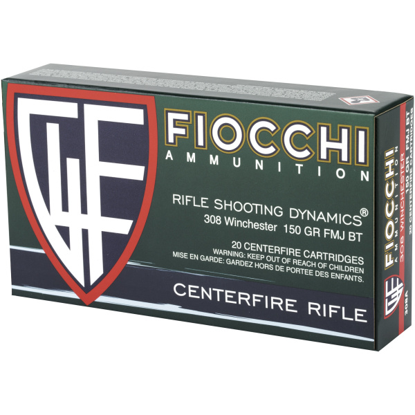 Fiocchi 308 Winchester Ammo - 150 Rounds | Premium Quality - Image 3