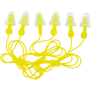 Peltor Tri-Flange Earplugs - 3M - 3/Pack - NRR 26