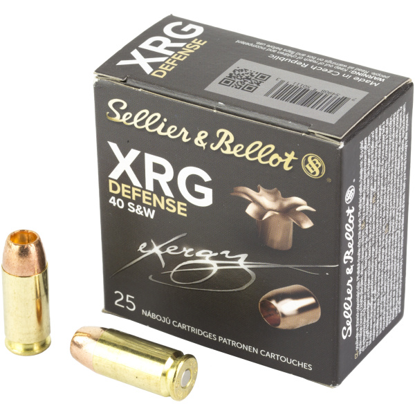 Sellier & Bellot .40 S&W 130 Grain – 25 Rounds