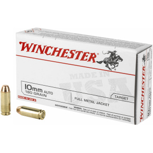 Winchester 10MM 180 Grain Ammunition - 50 Box