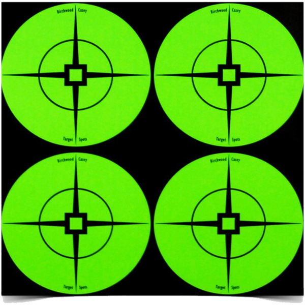 Birchwood Casey 3" Green Target Spots for Precision Shooting