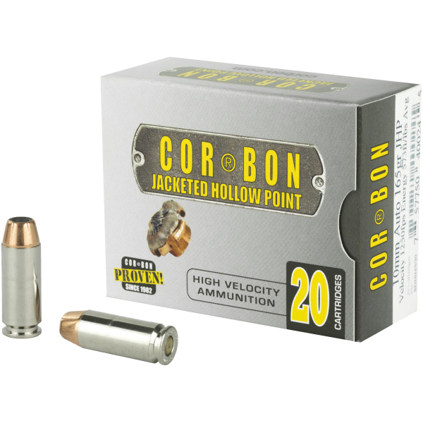 Cor-Bon 10mm Ammo: Fast Expansion & No Overpenetration (20)