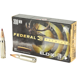 Federal 308 Winchester 178 Grain Hunting Bullets (20/box)