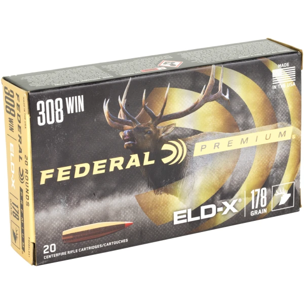 Federal 308 Winchester 178 Grain Hunting Bullets (20/box) - Image 2