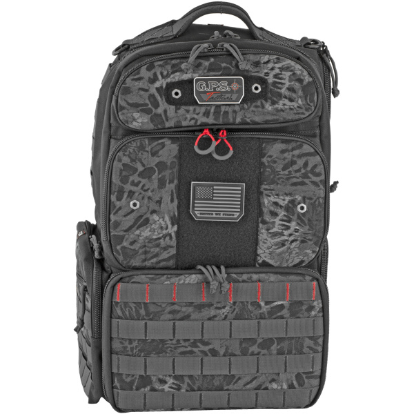 GPS Tactical Range Backpack - Tall Blackout