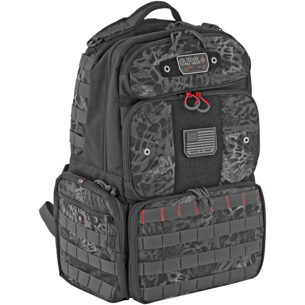 GPS Tactical Range Backpack - Tall Blackout - Image 2