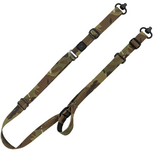GrovTec Sabre 2 Point Sling in Multicam with Push Button Swivels