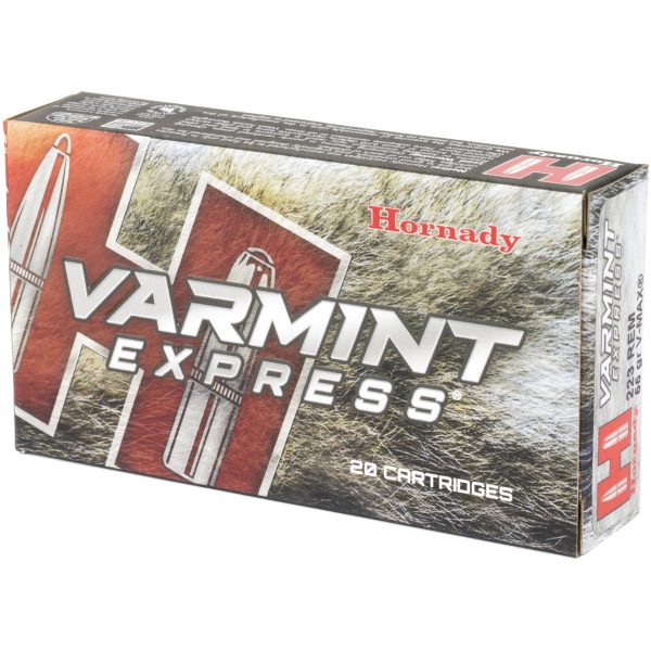 Hornady Varmint Express 223 Rem Ammo - 55gr - 20 Box - Image 3