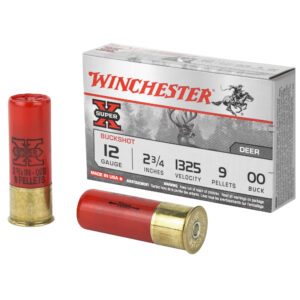 Winchester Super-X 12 Gauge Buckshot 2.75" Shotshells 1325 fps