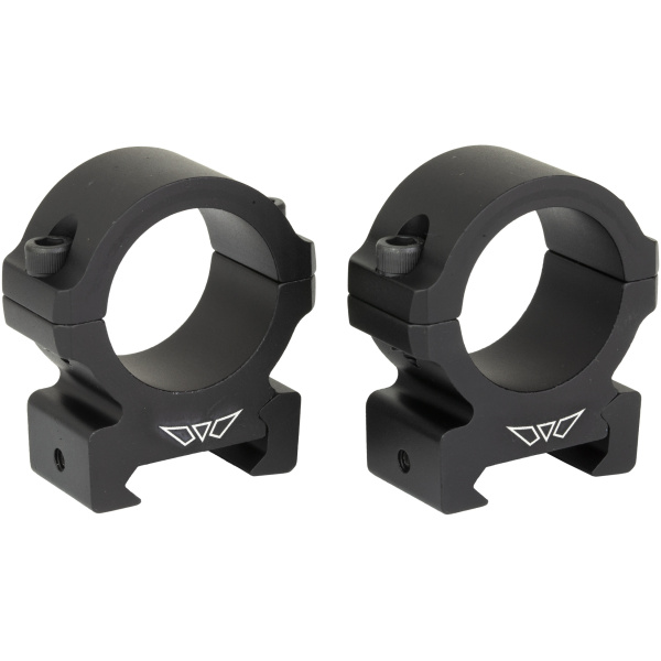 Warne Vapor 2-Piece Horizontal Scope Rings 1" Medium Matte - Image 2