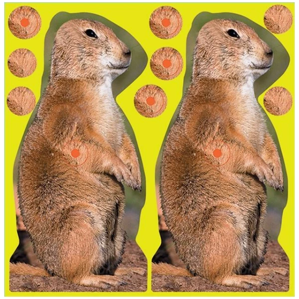 Birchwood Casey Shoot-N-C Prairie Chuck Target Pack of 12
