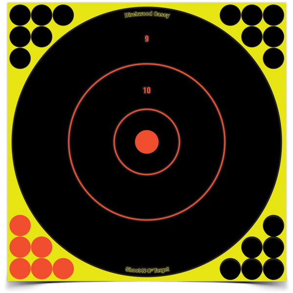 Birchwood Casey Shoot-N-C 12 Inch Bull's Eye Targets 500 Pack