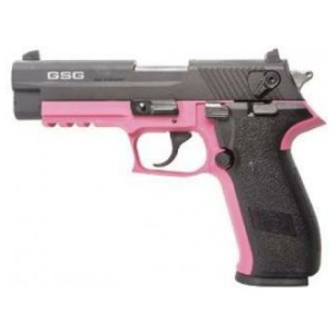 GSG FIREFLY Handgun .22LR 10rd Magazine 4.9" Barrel Black/Pink