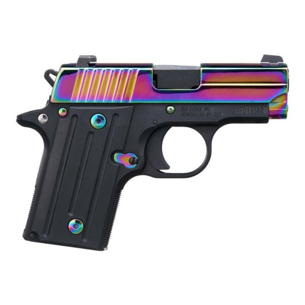 Sig Sauer P238 .380 Auto 2.7" Barrel 6-Round Handgun Rainbow