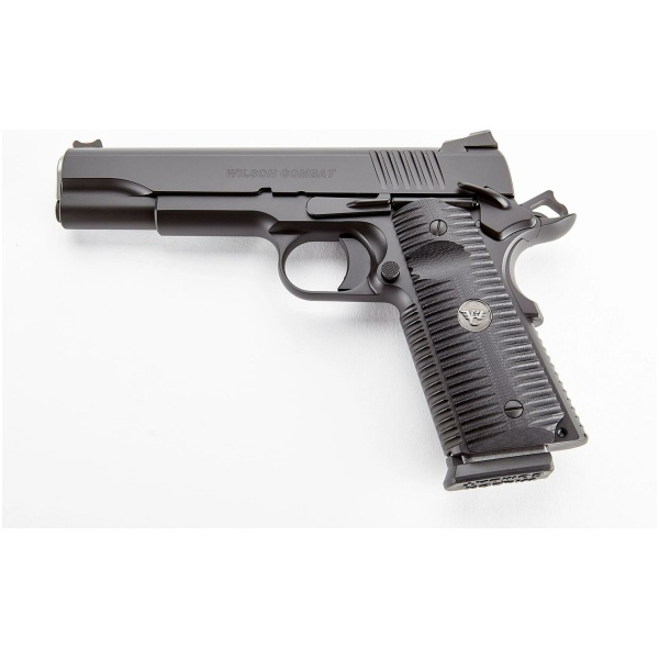 Wilson Combat ACP Full Size Handgun 9mm Luger 10rd Magazines (2) 5" Barrel Black Armor-Tuff