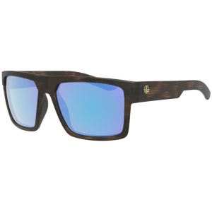 Leupold Becnara Sunglasses Matte Tortoise Blue Mirror Lenses