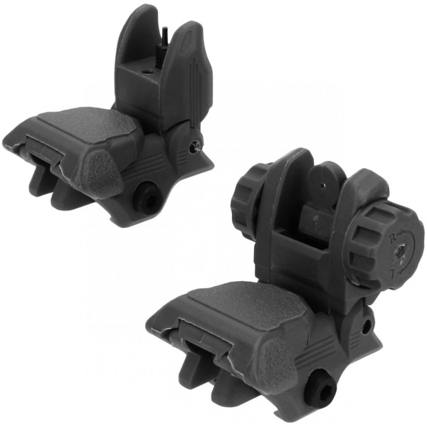 Tacfire AR-15 Low Profile Pop Up Sights for Precision Shooting