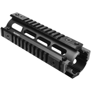 AR15 Carbine Length Quad Rail Handguard by NcSTAR Inc.