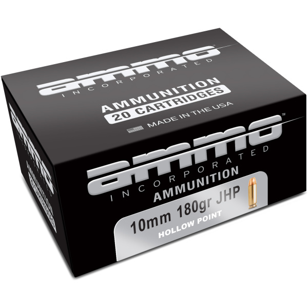 Ammo Inc 10MM 180gr Hollow Point - 20/Box