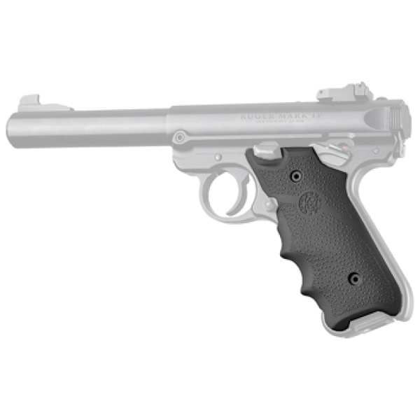 Ruger MKIV Hogue Rubber Grip with Finger Grooves Black - Image 3