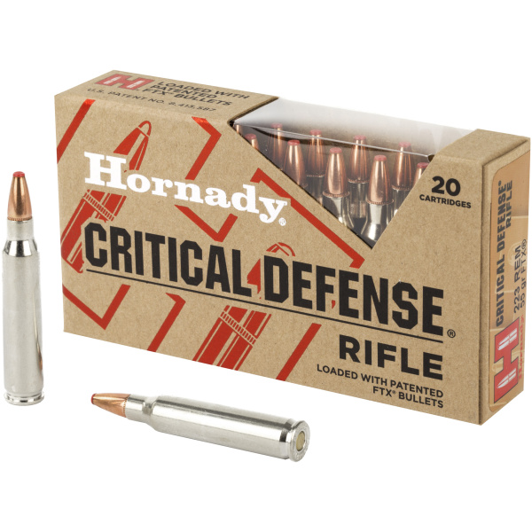 Hornady Critical Defense 5.56 223 Rem Ammo - 20 Rounds - Image 3