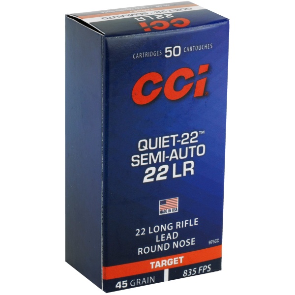 CCI 22 LR Ammunition - 45 Grain - 50 Rounds - Image 3
