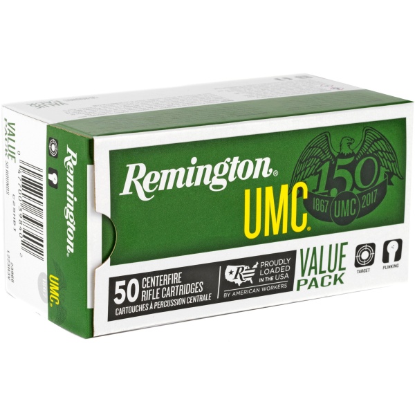 223 Remington Ammo: 50 Rounds UMC 55gr FMJ - Training - Image 2