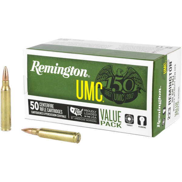223 Remington Ammo: 50 Rounds UMC 55gr FMJ - Training - Image 4