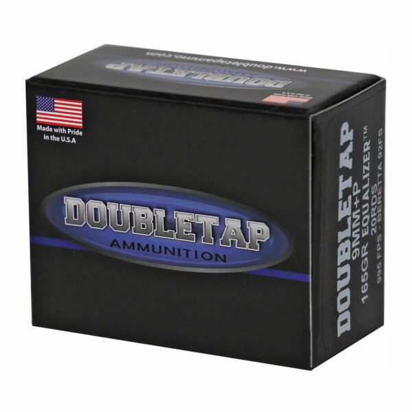 DoubleTap Equalizer 9MM+P Ammo for Versatile Self-Defense