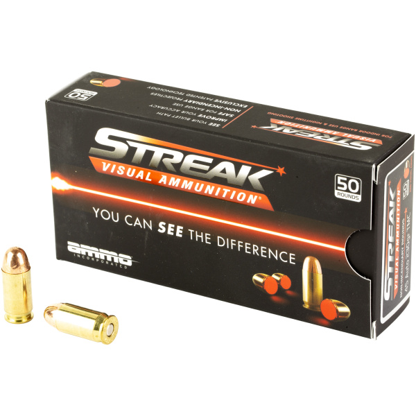 STREAK 45 ACP Tracer Rounds - 230 Grain - 50/Box