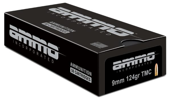 Ammo Inc Signature 9MM 124 Grain FMJ 50 Rounds Reliable Shooting
