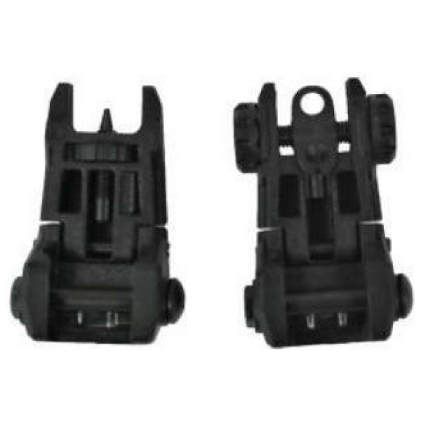American Tactical Flip Up Sight Set for Precision Shooting - Image 3