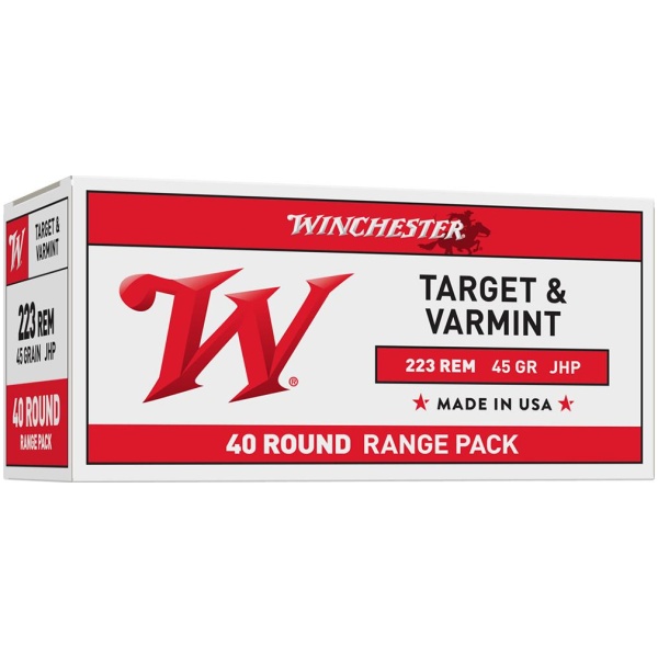 Winchester .223 Ammo: Accurate Centerfire – 40 Rounds