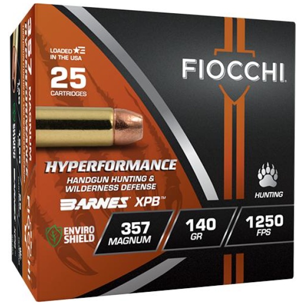 Fiocchi 357 Magnum Hyperformance Hunt 25/box - Barnes XPB
