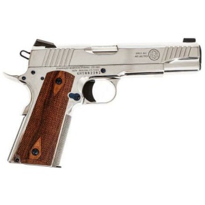 Standard Manufacturing 1911 Nickel Handgun .45 ACP 8rd Magazine 5" Barrel