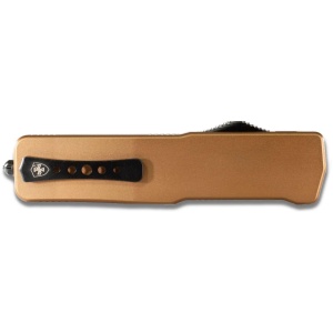 Templar Knives Premium Lightweight Anodized Bronze Small Automatic Knife 3" Drop Point Blade Bronze