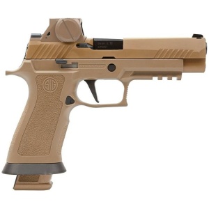 Sig Sauer M17X Handgun 9mm Luger 21rd Magazine (3) 4.7" Barrel Coyote with RomeoM17