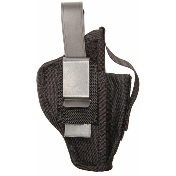 Blackhawk Nylon Multi Use Holster for 4" Barrel Medium/Intermediate DA Revolvers Black Ambi
