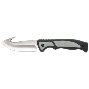 Old Timer Trail Boss Gut Hook Fixed Knife 3 7/10" Blade Black