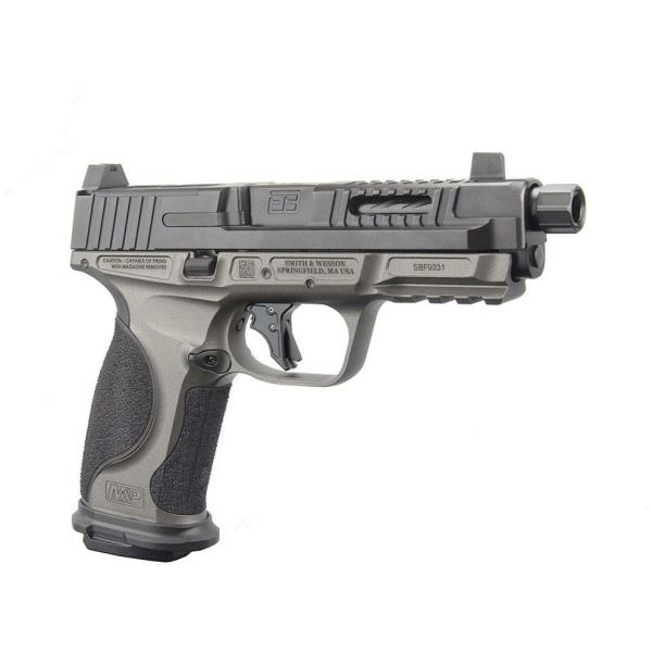 Ed Brown Fueled M&P Metal F1 Handgun 9mm Luger 17&19rd Magazine 4.65" Threaded Barrel  Optic Ready Black