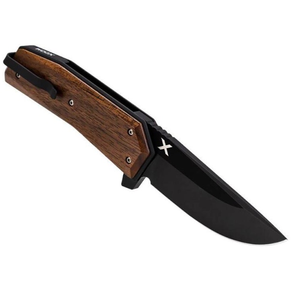 Leggenda Folding Knife: Carbon Fiber, Steel & Walnut