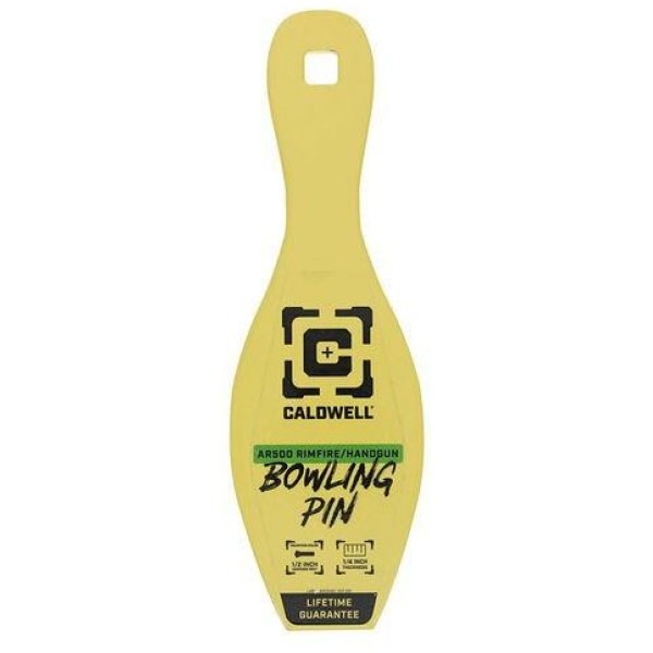 Caldwell AR500 Bowling Pin Target for Rimfire and Handgun