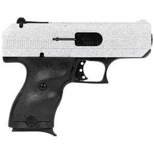 HiPoint C-9 White Sparkle Handgun 9mm Luger 8rd Magazine 3.5" Barrel White Slide with black Grip