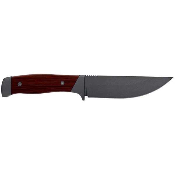 Old Timer Frontier Fixed Blade Knife 5" Drop Point Blade Wood