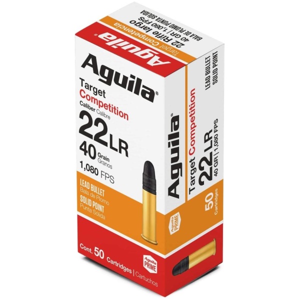 Aguila 22 LR Rimfire Ammo - 40 Rounds | Elite Accuracy