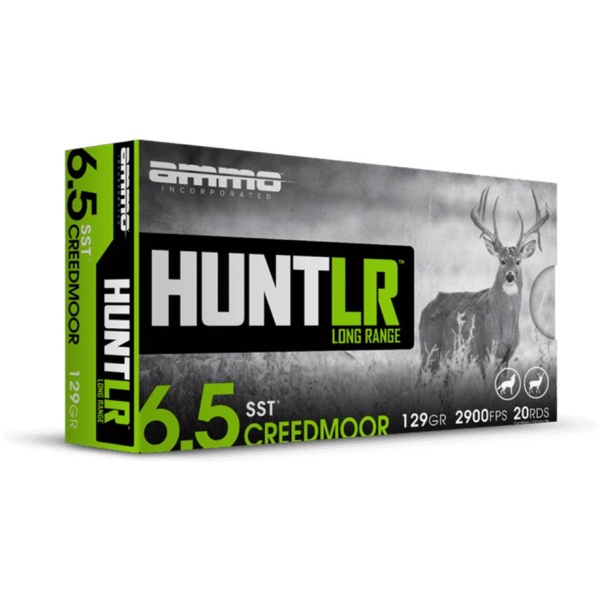 Ammo Inc HUNT 6.5 Creedmoor: Premium 20-Round Box