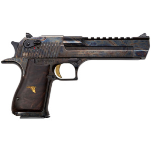 Magnum Research Case Hardened Desert Eagle Mark XIX Handgun .357 Magnum 9rd Magazine 6" Barrel Walnut Grips