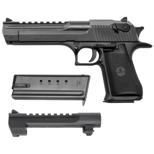 DESERT EAGLE .50AE MARK XIX 6" W/44 MAG BRL MADE IN ISRAEL